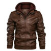 Jaqueta Masculina de Couro Original Garenzi GZ125