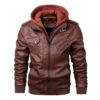 Jaqueta Masculina de Couro Original Garenzi GZ125