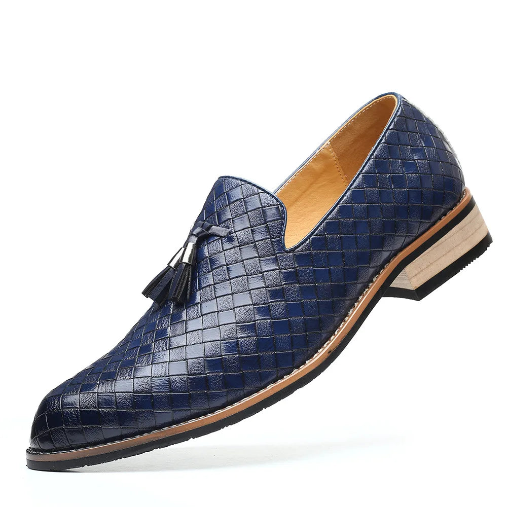 Mocassim Masculino de Couro Oxford Garenzi GZ307 em couro legítimo com palmilha macia e design sofisticado para uso casual ou moderno.