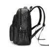 Mochila de Couro Masculina Garenzi GZ072 - Resistente à Água, com USB e Antifurto