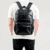 Mochila de Couro Masculina Garenzi GZ072 - Resistente à Água, com USB e Antifurto