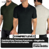 [COMPRE 1 LEVE 3] Camisa Polo Texture Premium - Elegância Casual e Caimente Perfeito