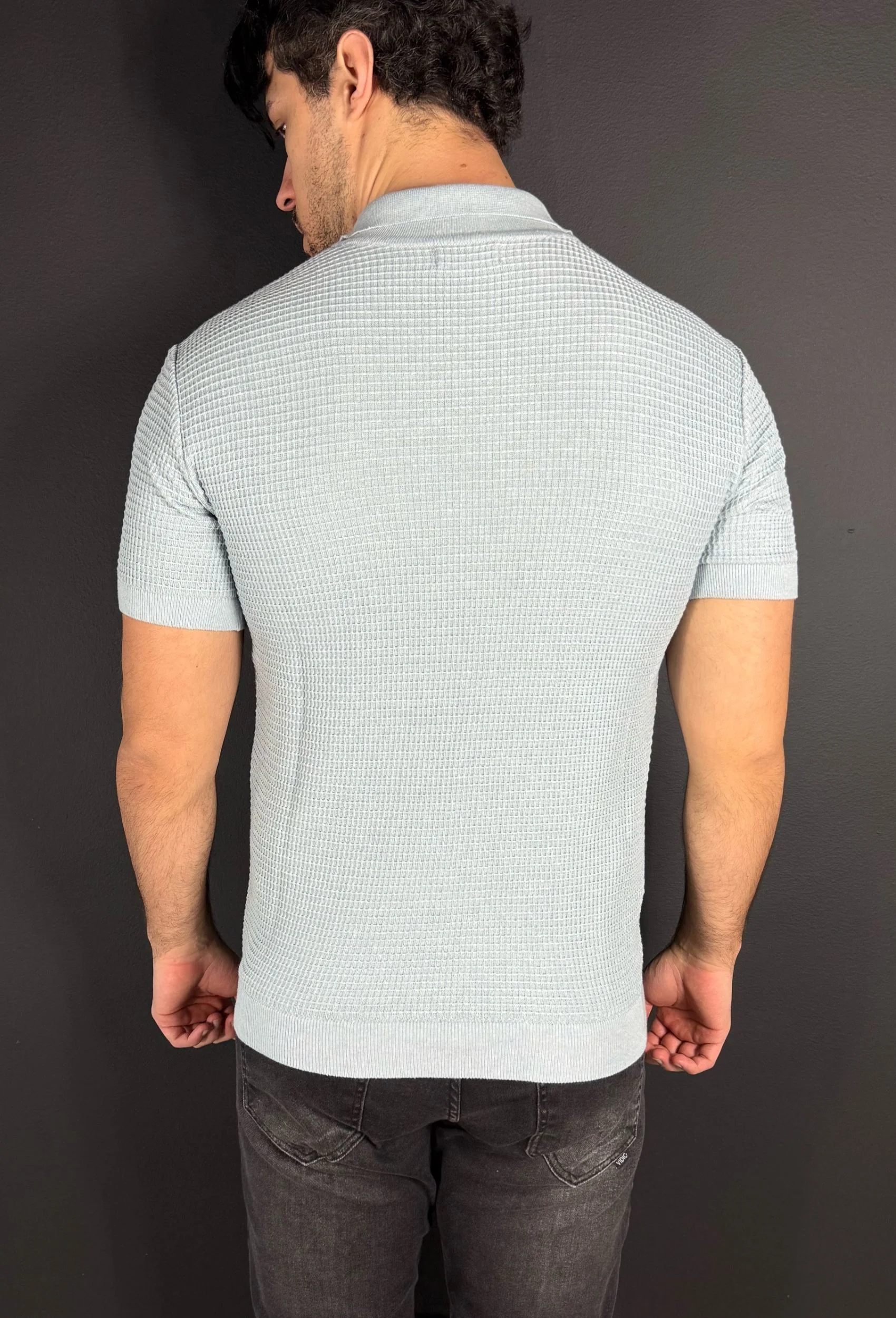 [COMPRE 1 LEVE 3] Camisa Polo Texture Premium - Elegância Casual e Caimente Perfeito