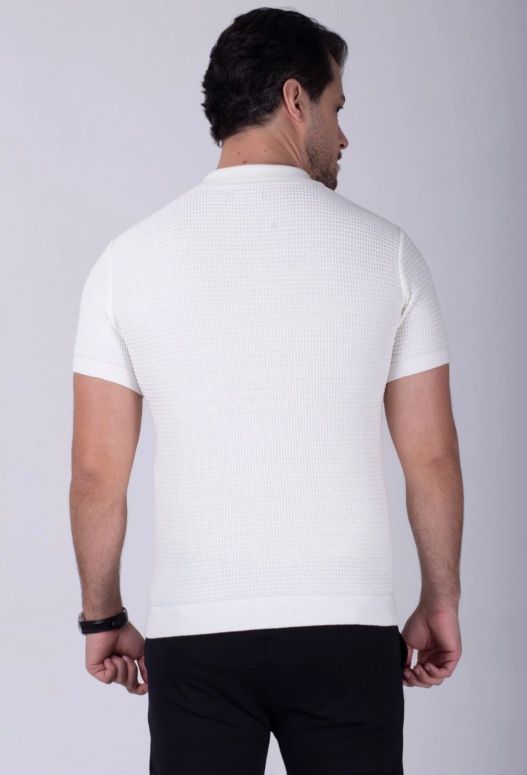 [COMPRE 1 LEVE 3] Camisa Polo Texture Premium - Elegância Casual e Caimente Perfeito