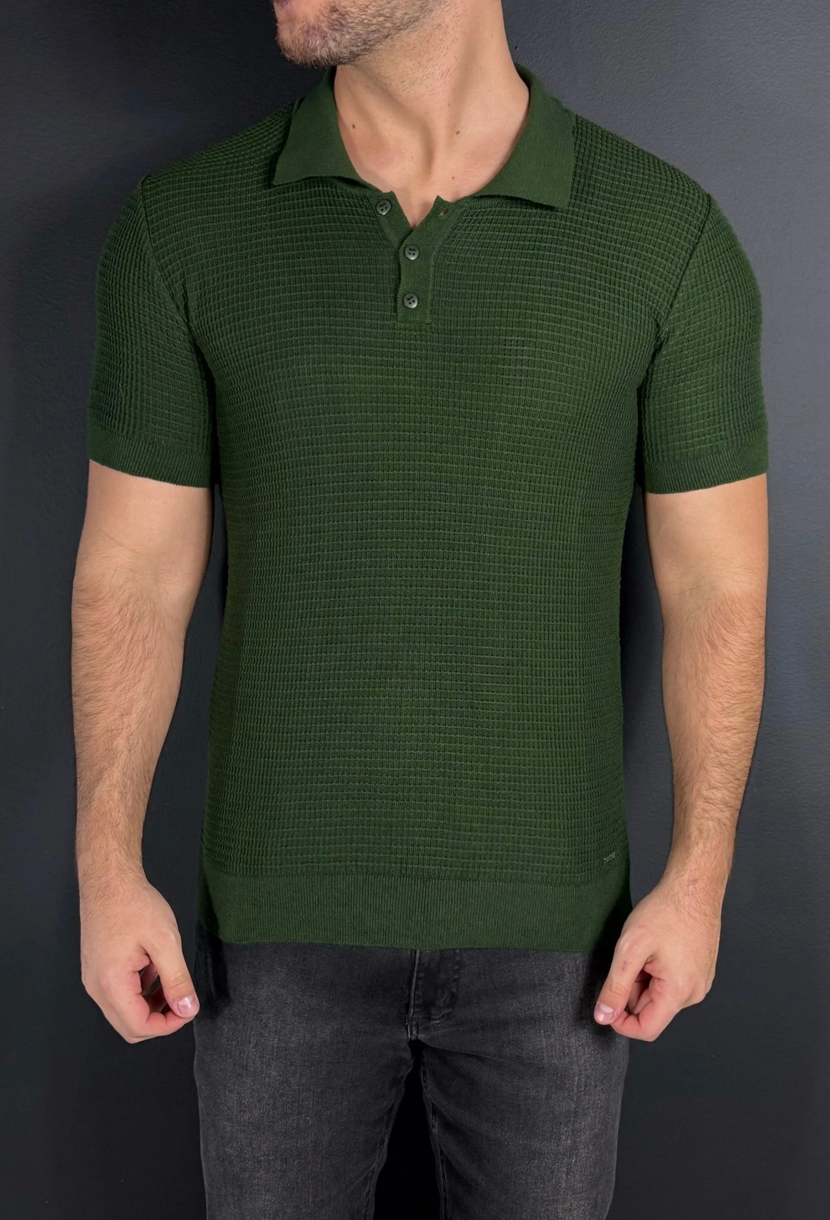 [COMPRE 1 LEVE 3] Camisa Polo Texture Premium - Elegância Casual e Caimente Perfeito